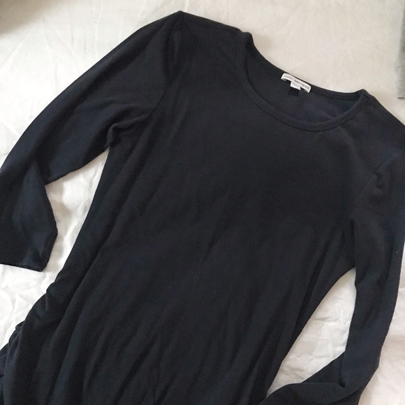 James Perse Dresses & Skirts - James Perse Ruched Stretch Dress